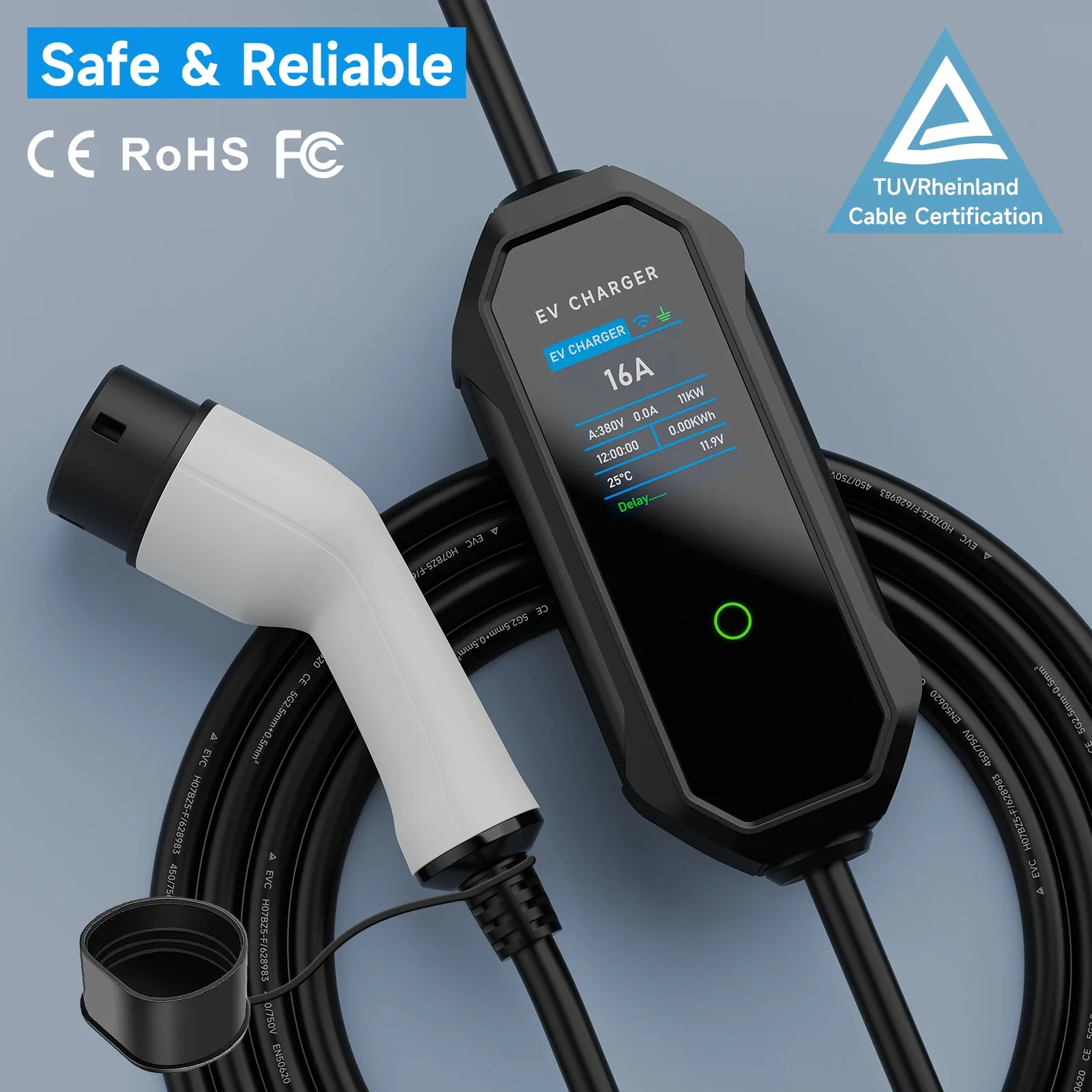 AFEEV Type 2 chargeur EV Porta - Type 2 Portable Ev Charger 11Kw Cee avis et prix